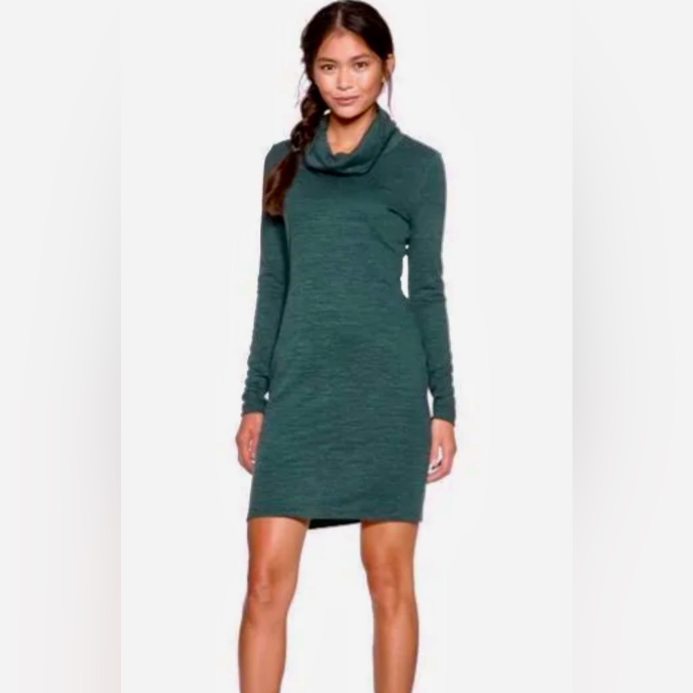 Old Navy Women’s Sweater Dress, Cowl Neck Long Sleeve Hunter Green Size Medium